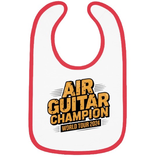 AIR GUITAR CHAMPION WORLD TOUR 2024 Bibs