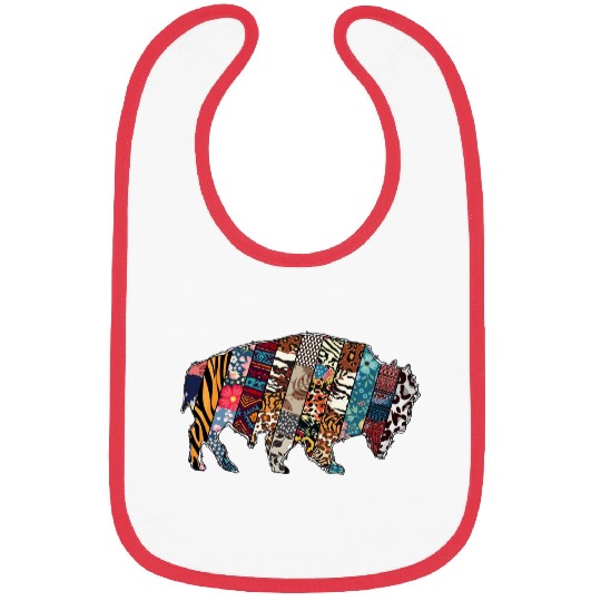 Wild West Bison Bibs