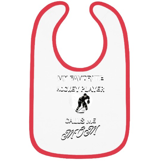 Favorite Hockey Mothers Day Bibs