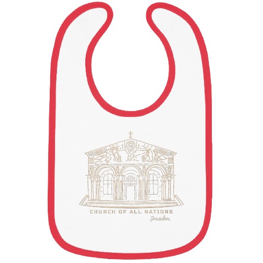 Jerusalem Church Nations Drawing Bibs