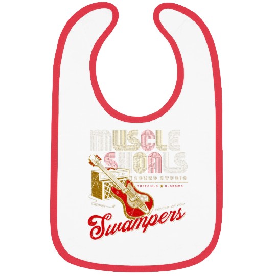 Muscle Shoals Sound Guitar Music Lovers Bibs