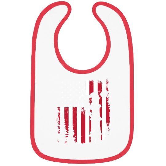 American Flag Arborist For Men Cool Tree Lover Bibs