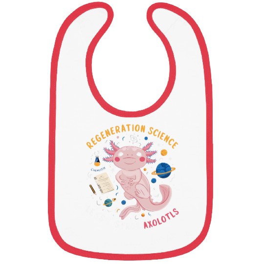 Axolotl Science Teacher Mexican Salamander Bibs