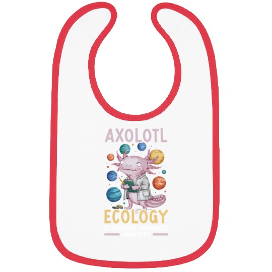 Axolotl Science Teacher Mexican Salamander Bibs