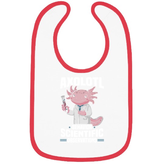 Axolotl Science Teacher Mexican Salamander Bibs