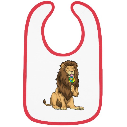 Lion Lollipop Bibs