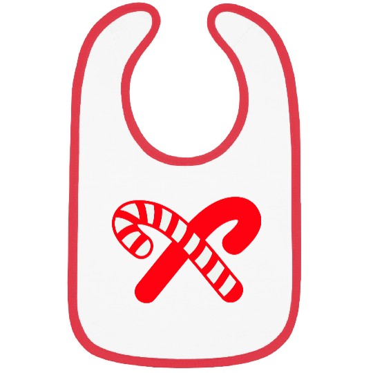 Candy Canes Icon Bibs