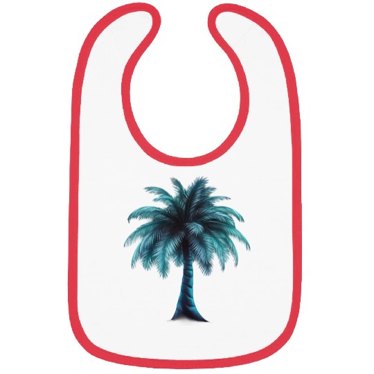Vaporwave tree Bibs