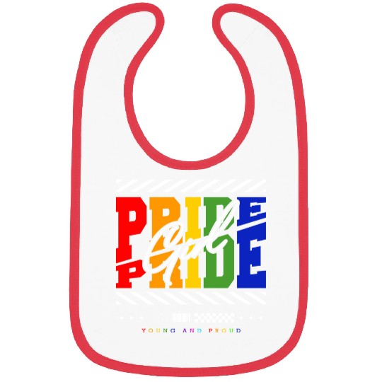 Love Is Love Pride Colors Of Rainbow Equality fun Bibs