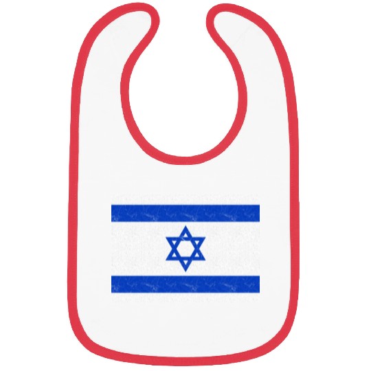 Israel Flag Bibs