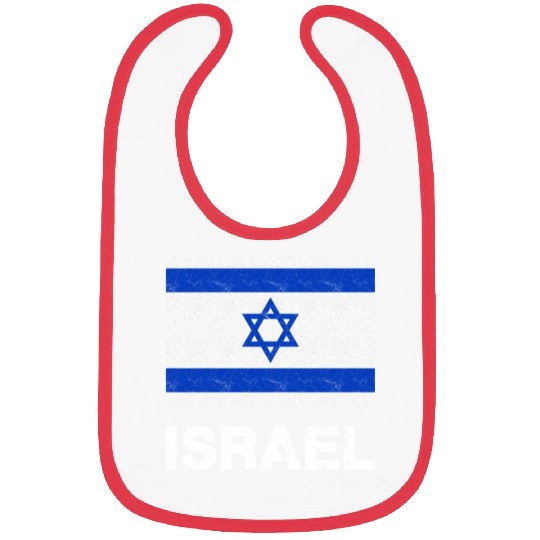 Israel Flag Bibs