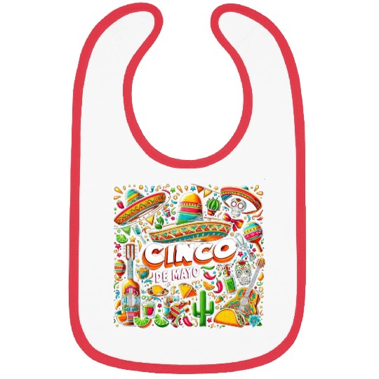 Cinco de Mayo Fiesta Bibs