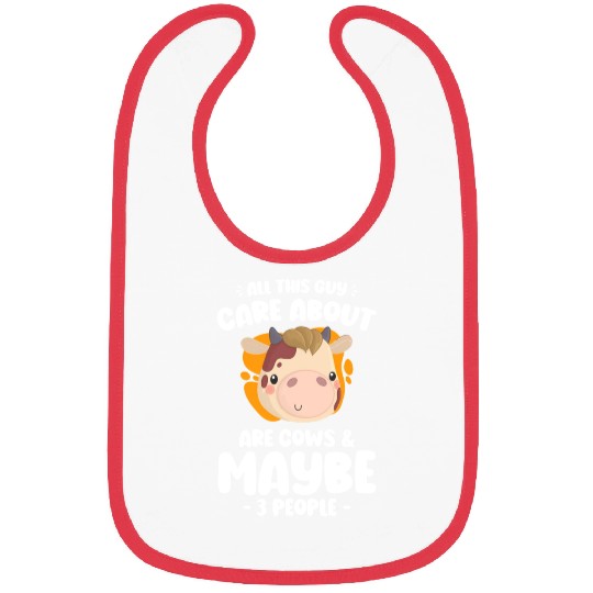 Cattle Farmer Moo Nature Bibs