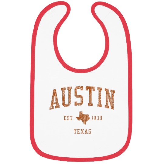 Austin Vintage Athletic Sports Design Bibs