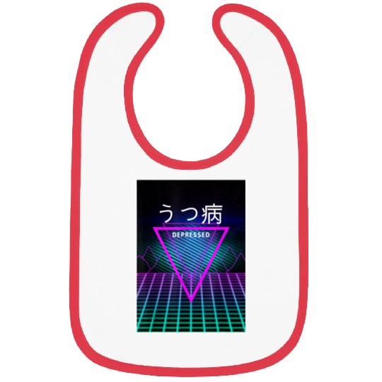 aesthetic vaporwave clothes depressed Bibs