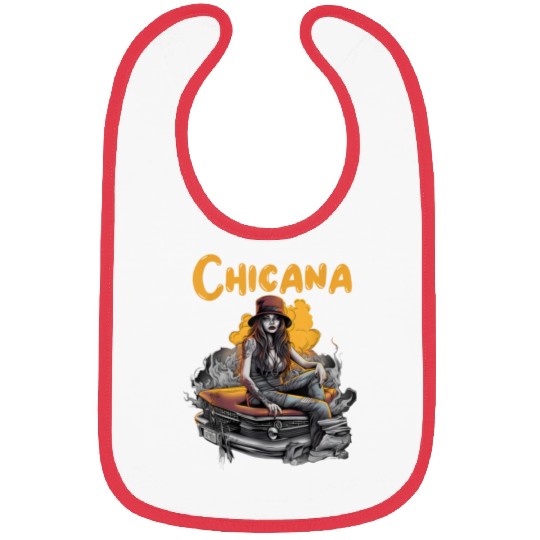Chicana Lowrider Clothes Mexican American Bibs