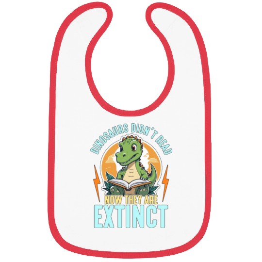 Literature Teacher Dinosaurs Didn't Read Librarian Bibs