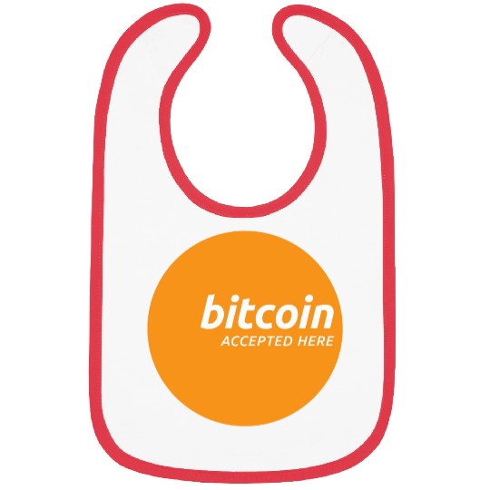 Bitcoin Accepted Here Promo Bibs