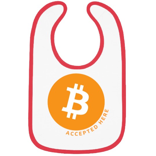Bitcoin Accepted Here Promo Bibs