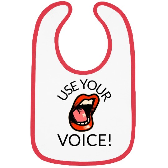 Use Your Voice Bibs