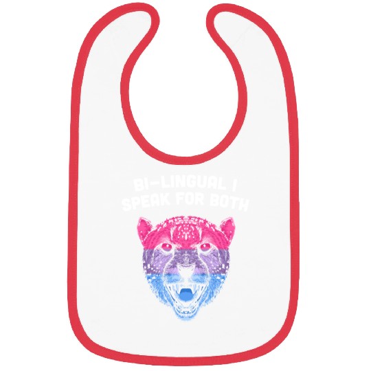 Bilingual I Speak for Both Bisexual Pride Month Bi Bibs