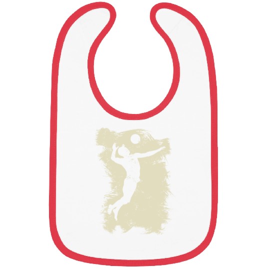 Volleyball Beach Grunge Vintage Bibs