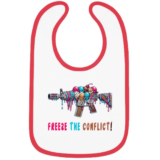 Conflict freeze ice cream Bibs