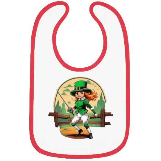 St. Patrick's Day Shamrock St Paddy's Day Fencing Bibs