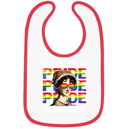 More Pride Less Prejudice Pride Month Bibs