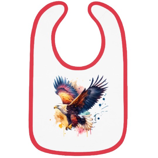Wedge-tailed Eagle in Flight Bibs