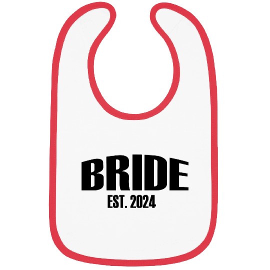 Bride and Groom 2024 Bibs