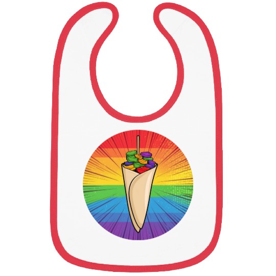 LGBTQ Kebab Bibs