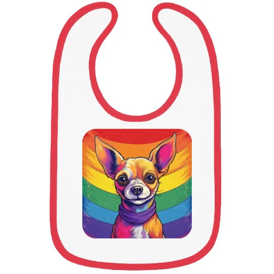 LGBTQ Chihuahua Bibs