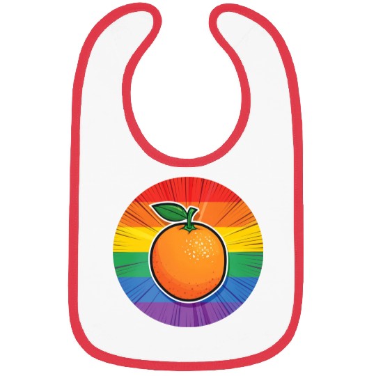 LGBTQ Orange Bibs
