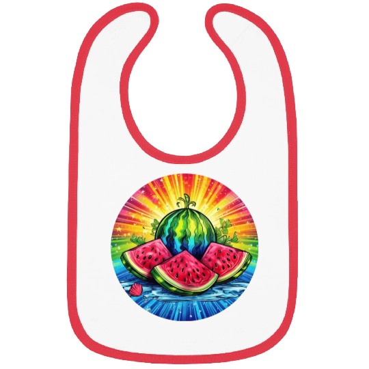 LGBTQ Melon Bibs