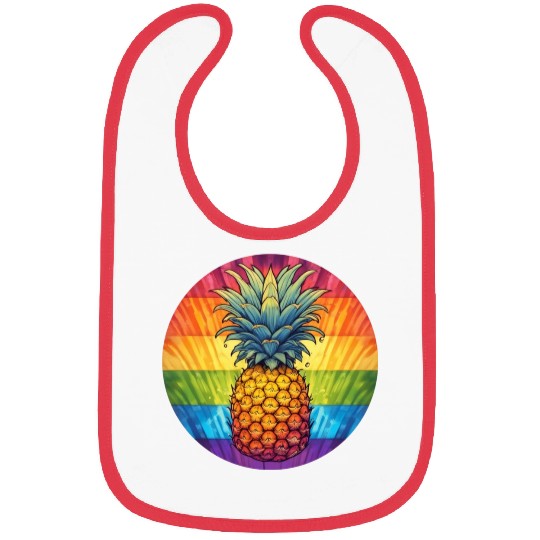 LGBTQ Pineapple Bibs