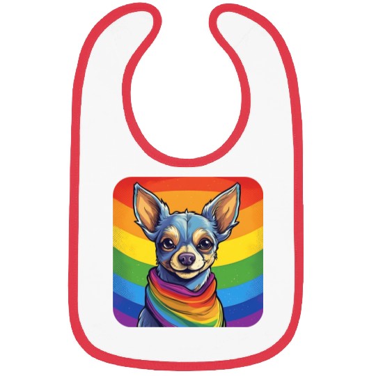 LGBTQ Chihuahua Bibs