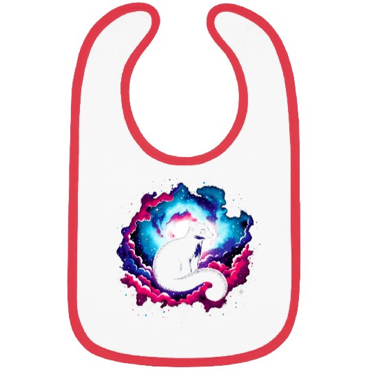Cool Platypus Galaxy Space Art Bibs