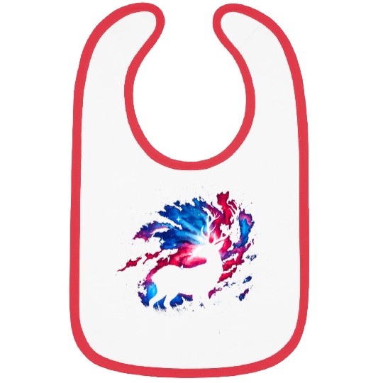 Cool Galaxy Graphic Space Art Bibs