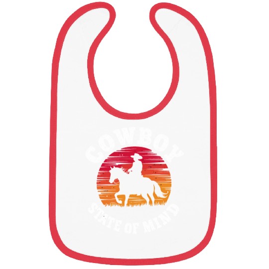 Cowboy Lifestyle Western Theme with Horses and Bibs