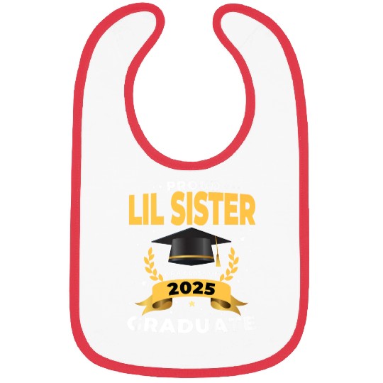 Class 2025 Graduate Graduation Premium Bibs