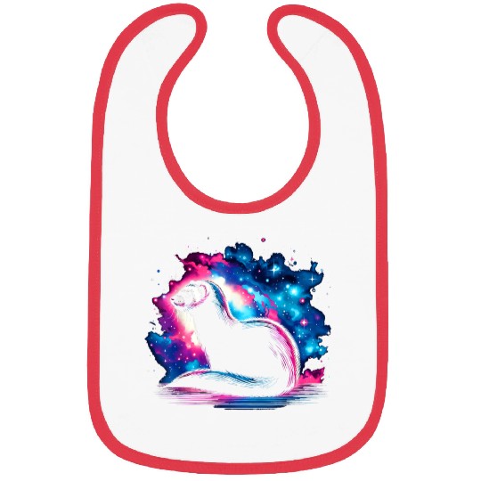 Cool Galaxy Graphic Space Art Bibs