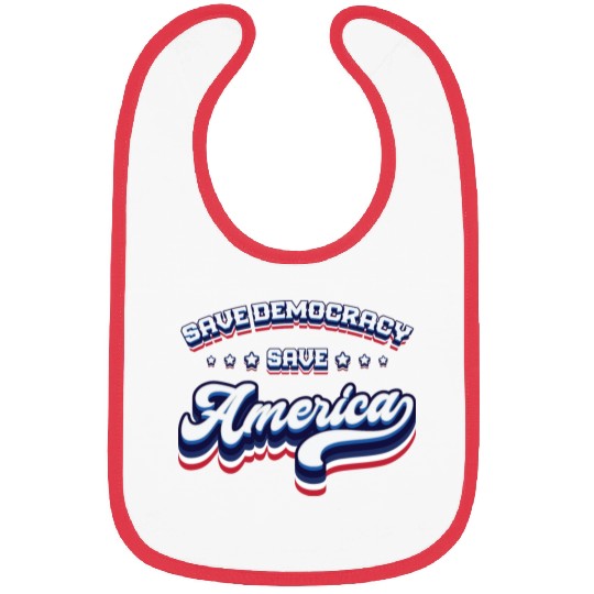 Save Democracy - 2024 Elections Bibs