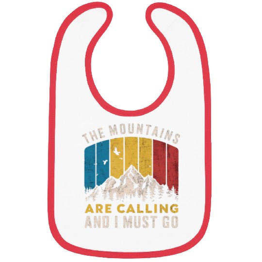 The Mountains Are Calling Bibs