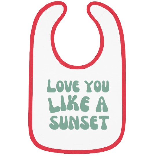 Love you like a Sunset Bibs