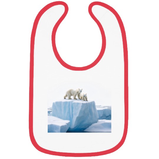 Polar Bear Haven Bibs