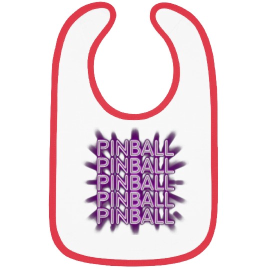 Pinball Purple Neon Bibs