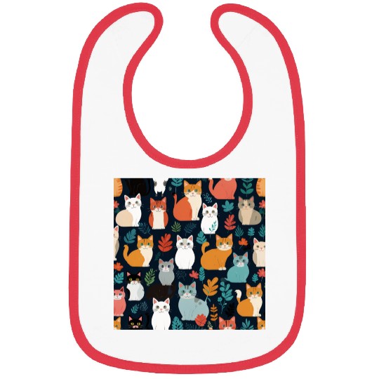Catty Camouflage Bibs