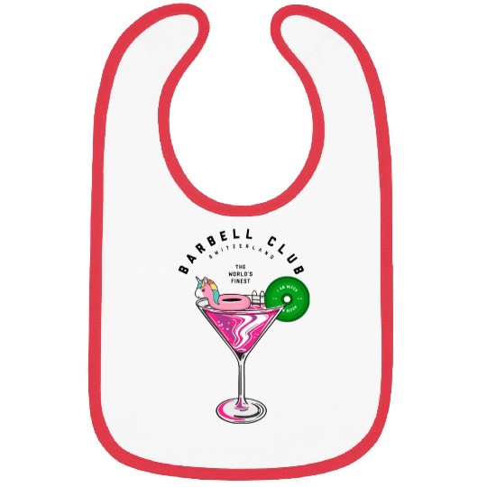 Barbell Club Unicorn Cocktail Bibs