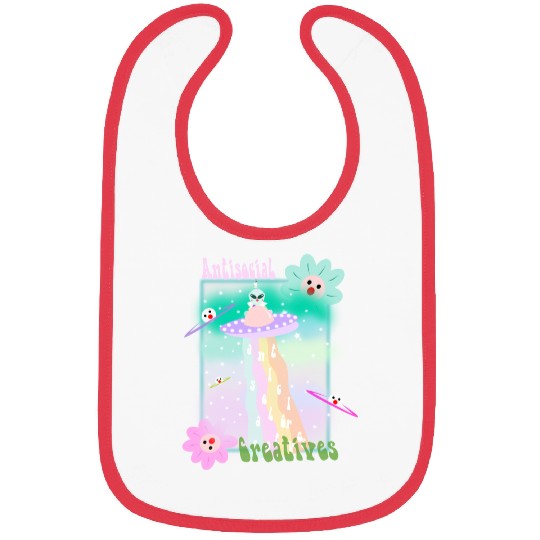 CIRCUS IN SPRING: SPRING ALIEN Bibs
